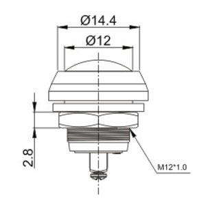 帶燈按鈕開關(guān)R0195結(jié)構(gòu)圖